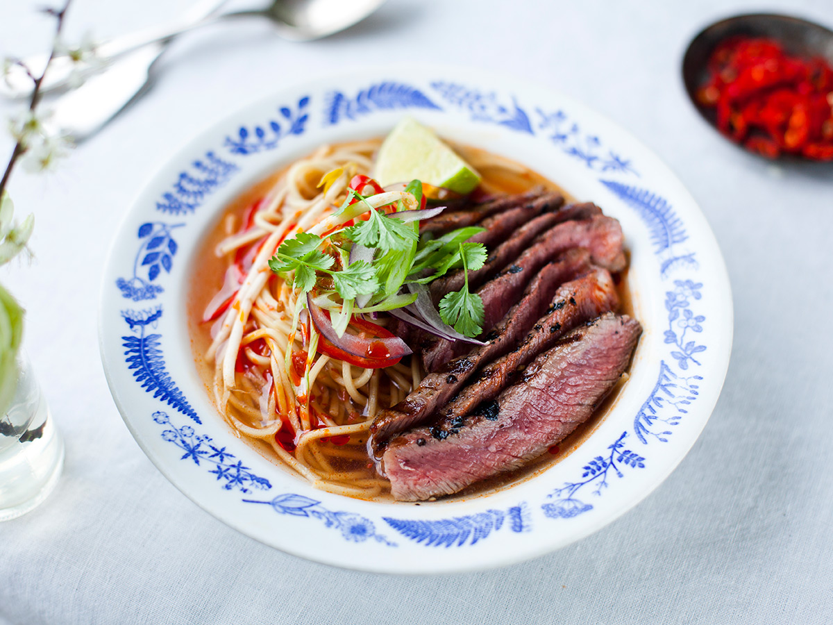 Chili Beef Ramen Rezept