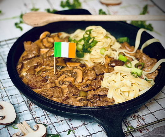 Boeuf Stroganoff Rezept